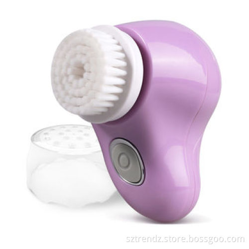 Facial clean brush to exfoliate, deep clean and prompt nutrition's absorption